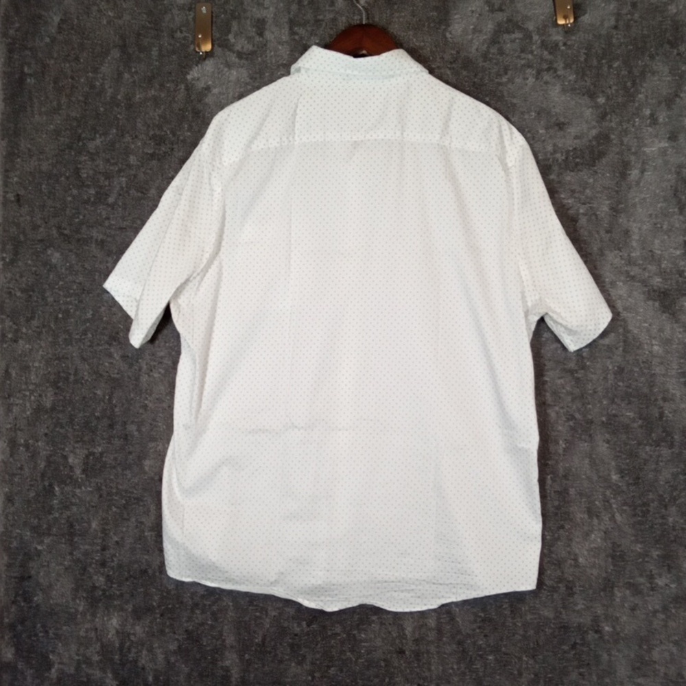 Faherty Men's White Casual Button Down Shirt Movement Supima Cotton XXL - Picture 4 of 9